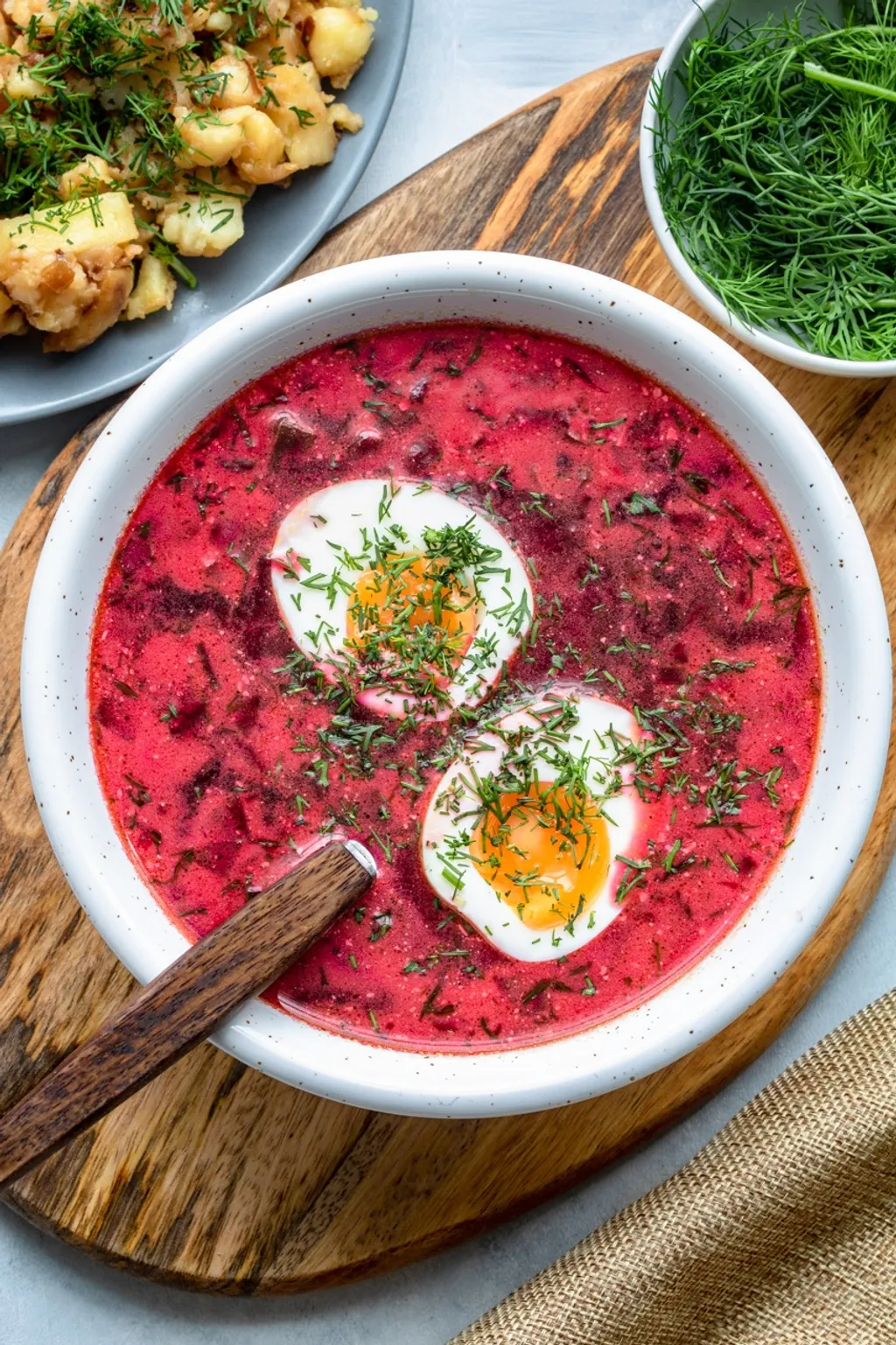 Cold Borsch from Yoghurt